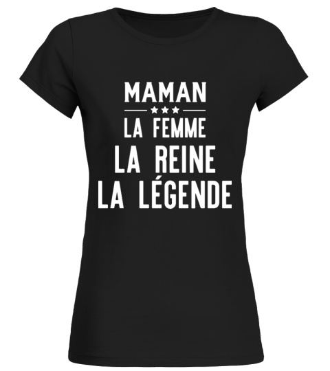 ✪Maman la légende t-shirt mère ✪