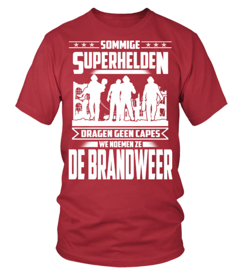 Duizeligheid verjaardag Crimineel DE BRANDWEER - SUPERHELDEN | Gek Shirts®