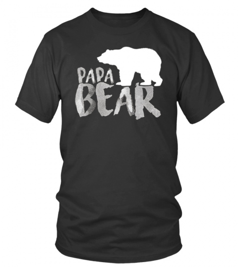 Papa Bear Father's Day Gift T-Shirt