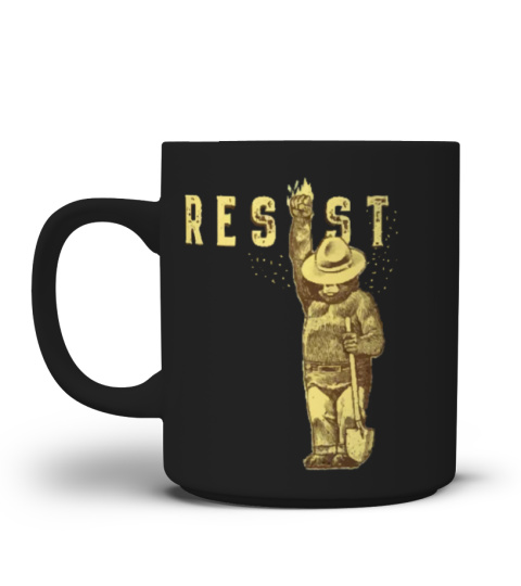 Smokey Bear Says Resist Mug