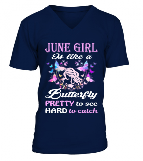 JUNE GIRL BUTTERFLY T-SHIRT