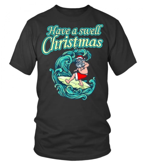 Christmas Surfing - Surf T-shirt