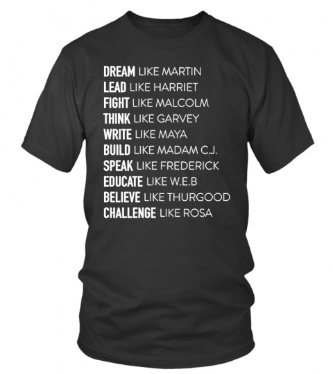 Think Write Build Speak Educate T-Shirt