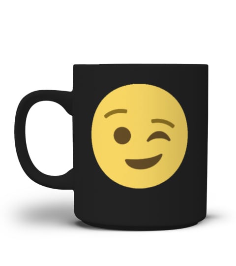 Zwinker Smiley / Wink Emoji Tasse