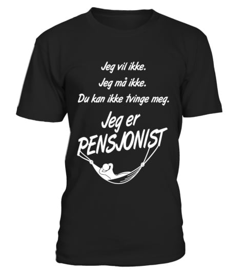 Jeg er pensjonist