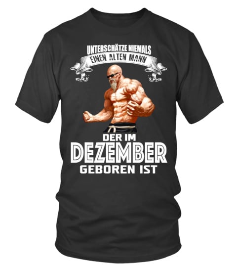 EINEN ALTEN FRAU DIE IM DEZEMBER GEBOREN IST T-SHRIT