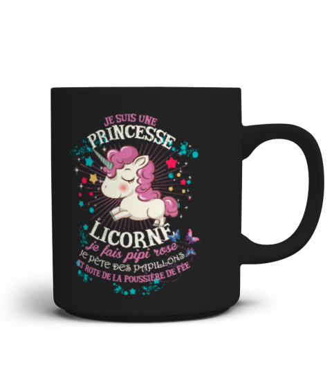 Mug Licorne princesse