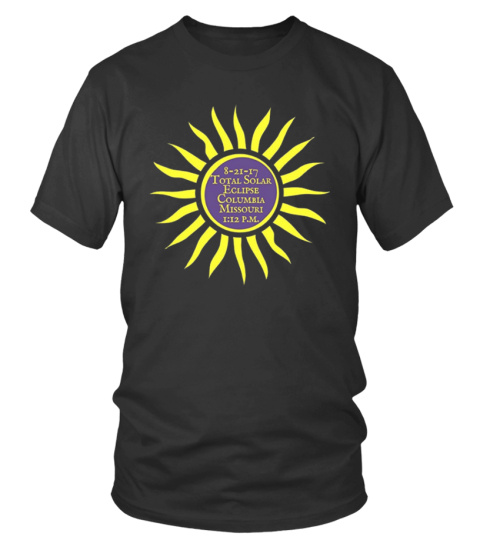 Columbia MO Total Solar Eclipse T-Shirt