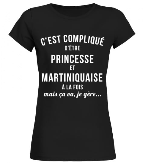 T-shirt Princesse - Martiniquaise