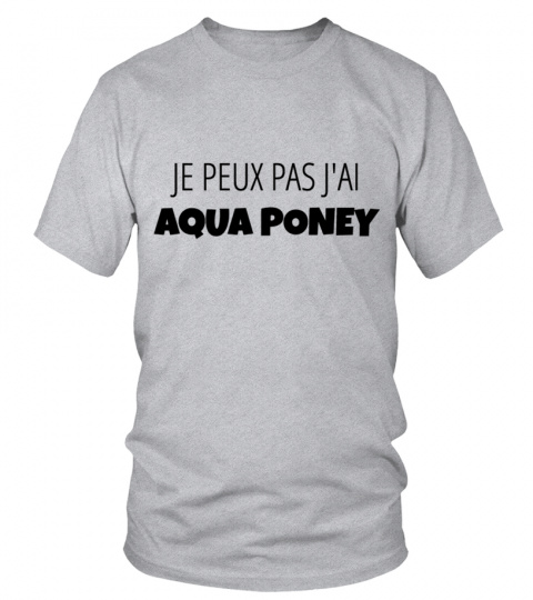 T-Shirt "AQUA PONEY"