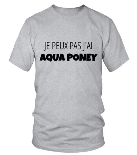 T-Shirt "AQUA PONEY"
