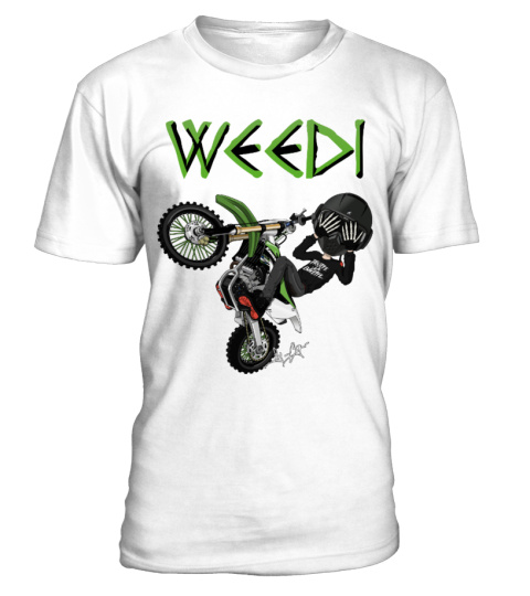 T-SHIRT WEEDI WHITE EDITION 2018 GREEN