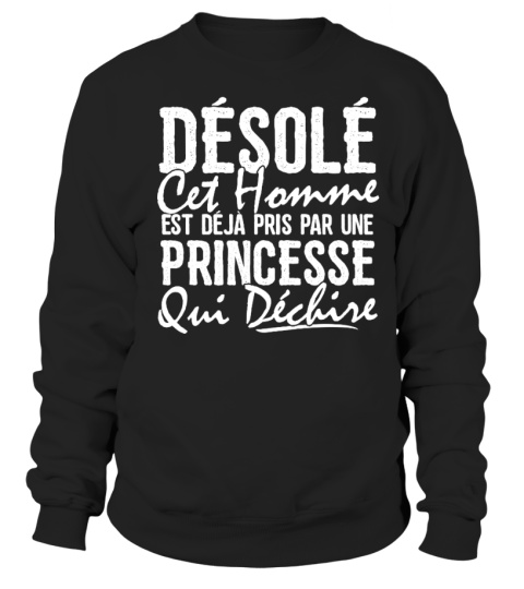 D sol Cet Homme est d j Pris par une Princesse qui d chire