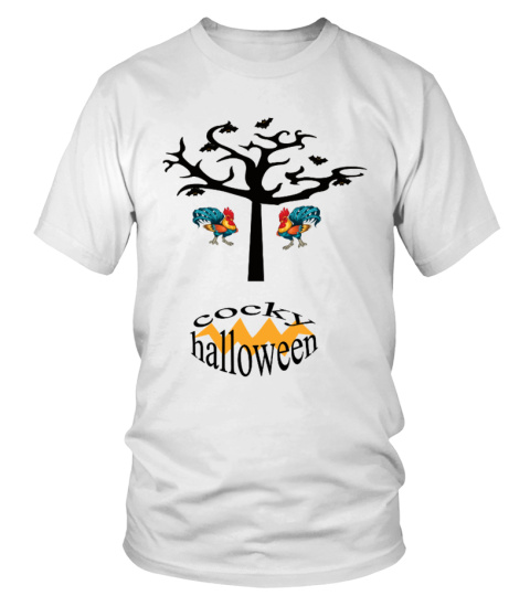 COCKY HALLOWEEN SHIRT WITH HUMAN FACE