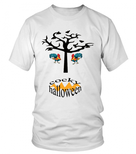 COCKY HALLOWEEN SHIRT WITH HUMAN FACE