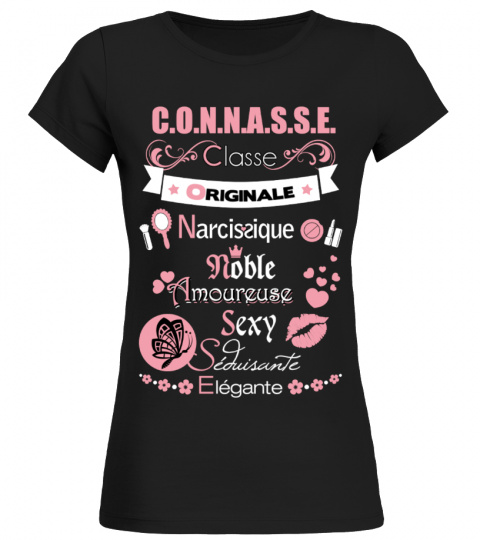 T-shirt Connasse Best Seller "C...O...N...N...A...S...S...E" ÉDITION LIMITÉE