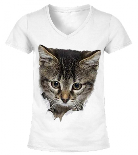 T-SHIRT 3D STRAIGHT OUT CAT FOR WOMEN