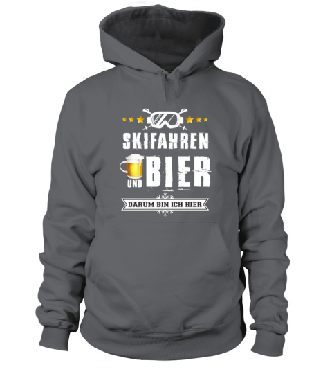 Skifahren Bier T-Shirt Lustig Apres Ski Fun Legendär