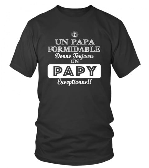 Un Papa Formidable donne toujours un papy exceptionnel | Cadeau T-Collector®