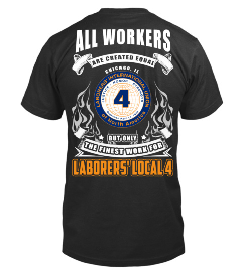 LIUNA - LABORERS LOCAL 4 - T-shirt