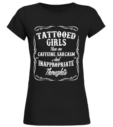 Tattooed Girls Awesome T Shirt