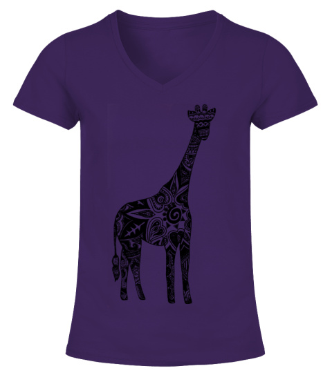 Haut  Femme ou enfant Girafe Tribal