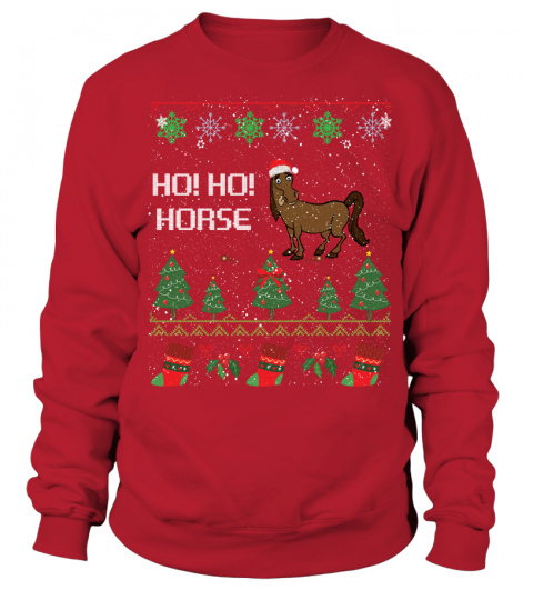 Ugly Christmas Sweater HORSE