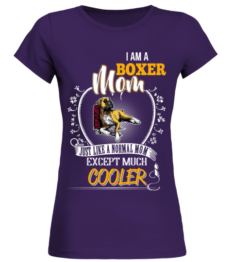 Cooler BOXER MOM shirt