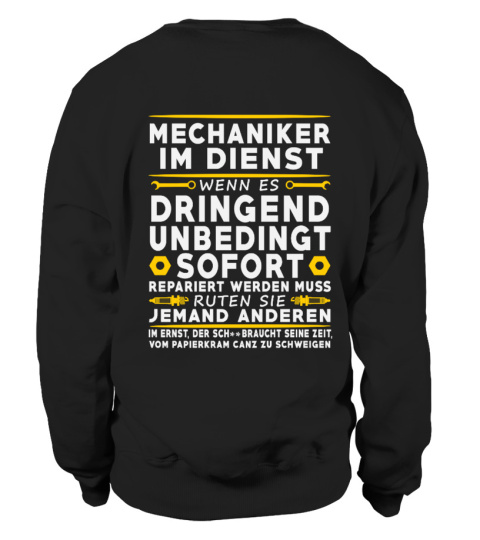 Ich bin Mechaniker