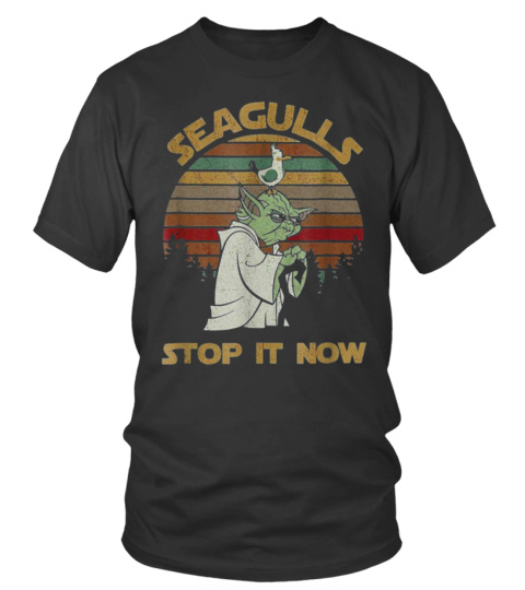 Seagulls Stop It Now Vintage T-Shirt