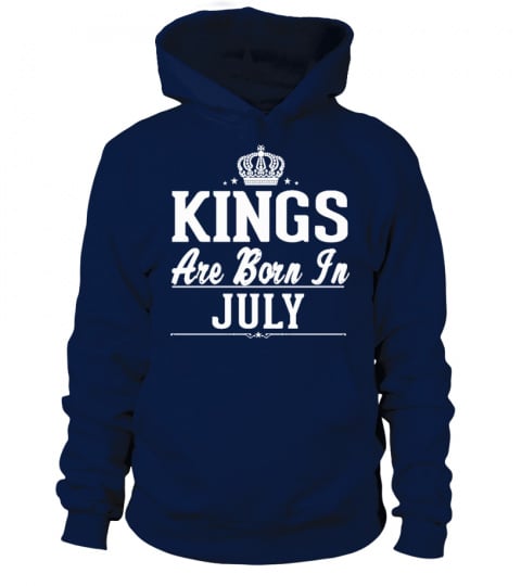 KINGS ARE BORN IN JULY SHIRT