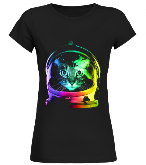 Space cat funny cat t-shirt