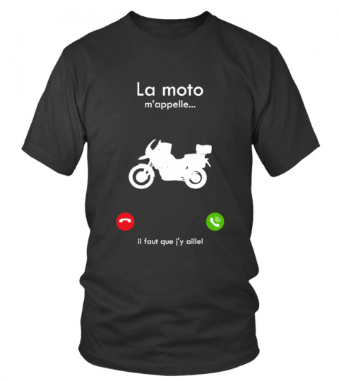 T-shirt La moto m'appelle