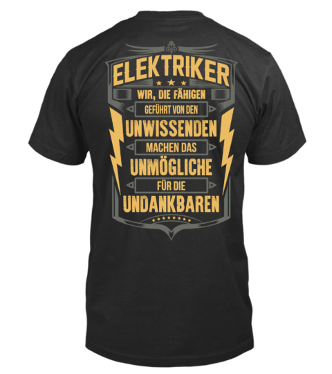 Elektriker - Wir, die Fähigen