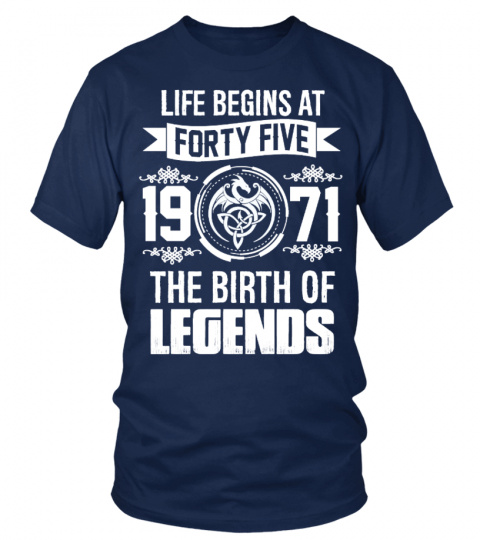 1971 THE BIRTH OF LEGENDS