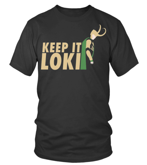 Hillet Womens Keep It Loki Cotton Graphic T-Shirt