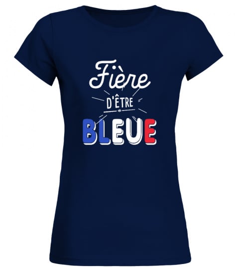 Bleue - Fière d'être bleue - Femme - Version 1