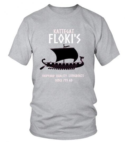 Viking Kattegat Floki  Funny T-shirt for Viking Lover