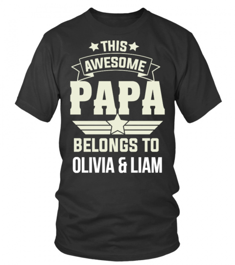 Awesome Dad - Custom T-shirt