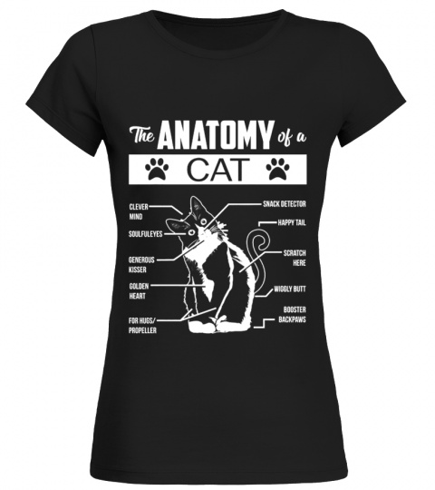 Anatomy Of Cat shirt Cat Shirt