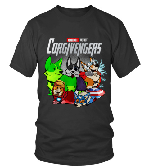 Corgi avengers discount shirt