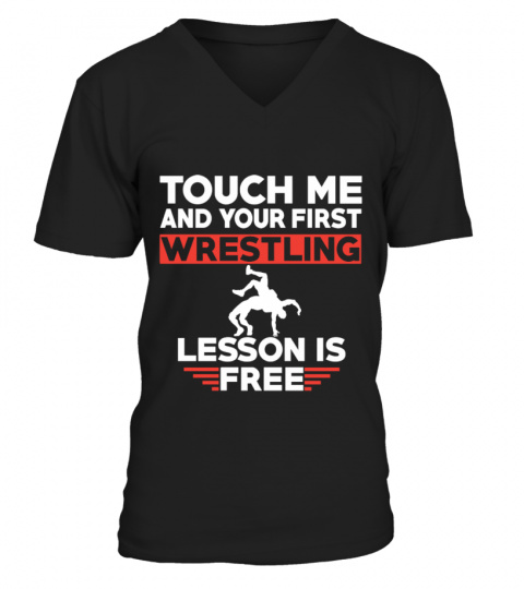FREE FIRST WRESTLING LESSON T-SHIRT
