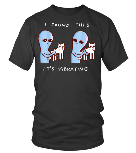 its vibrating cat shirt