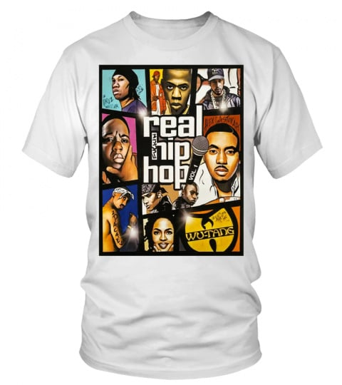 Rap Hiphop Gangster 90s Artwork Tshirt