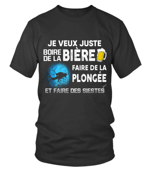 BOIRE DE LA BIÈRE FAIRE DE LA PLONGÉE