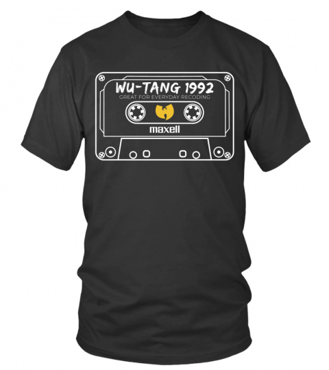 Wu-tang Clan Cassette 1992 Tshirt
