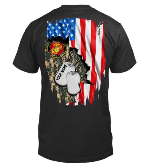 US Marine - Personalized  T-Shirts