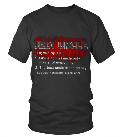 Jedi Uncle Starwars T-shirt