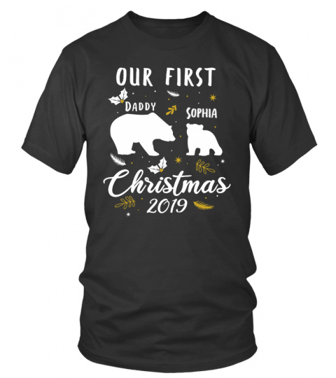 Our First Christmas - Daddy/Baby - Personalized