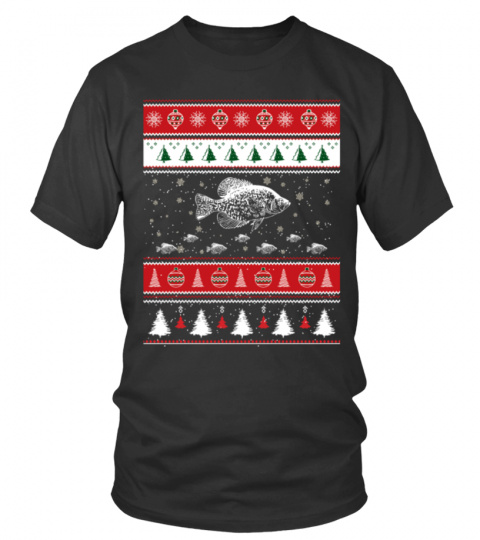 C Awesome Christmas Sweater For Crappie 